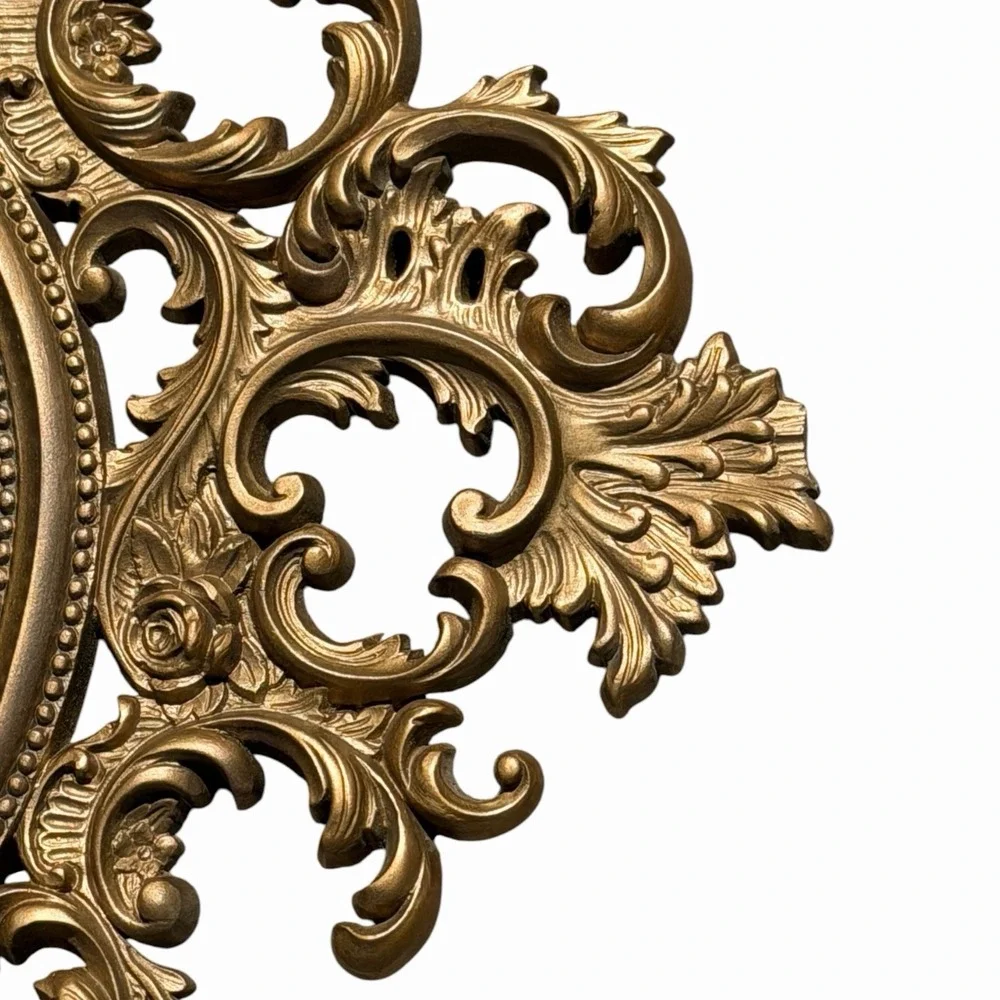 VTG Burwood Hollywood Regency Ornate Wall Mirror 32